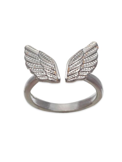 silver metal hand ring - 10308196 - Very Small Image - 1