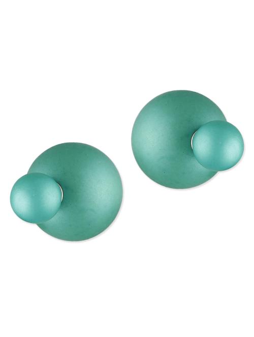 turquoise metal alloy earring - 10308232 - Very Small Image - 1