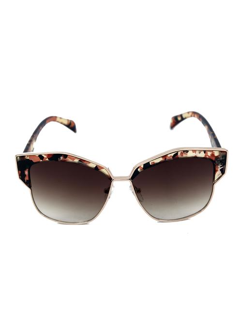 chevera stylecrush brown wayfarer sunglasses - 10330152 - Very Small Image - 1