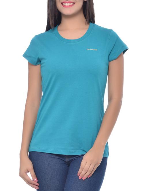turq cotton regular tshirt - 10346475 - Very Small Image - 1