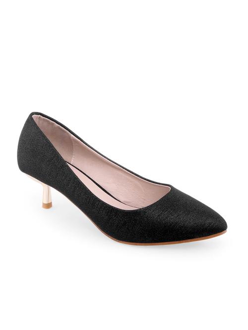 black leatherette pumps - 10347994 - Very Small Image - 1
