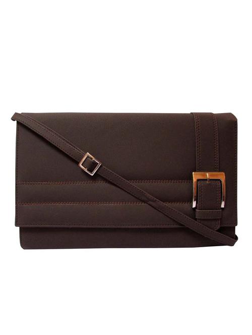 white leatherette sling bag - 10349636 - Very Small Image - 1