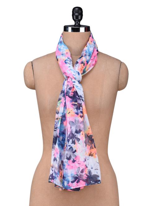 floral print scarf - 1035359 - Very Small Image - 1