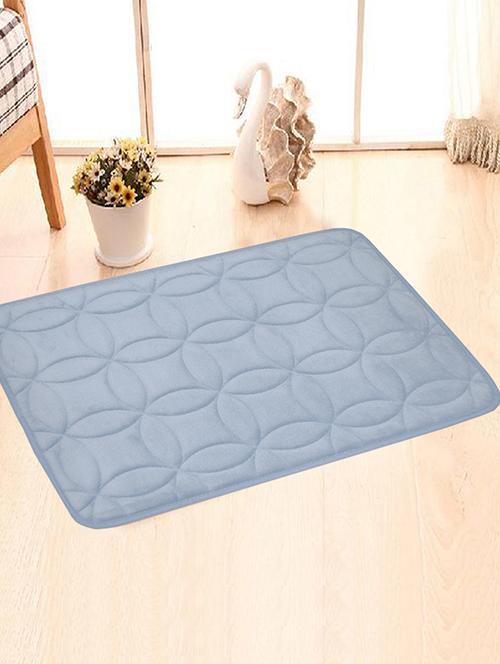 BIANCA Micro Fiber Memory Foam Bath Mat with Anti skid & HD Rubber Backing. - 10357029 - Very Small Image - 1