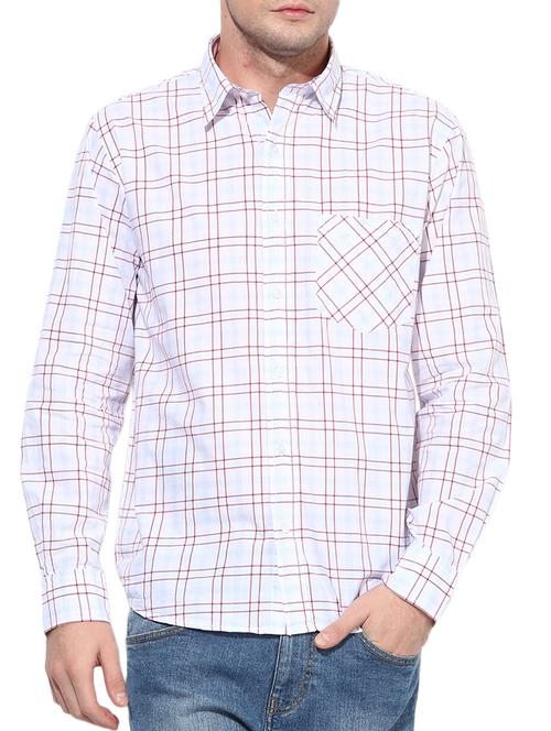 white cotton casual shirt - 10358867 - Very Small Image - 1