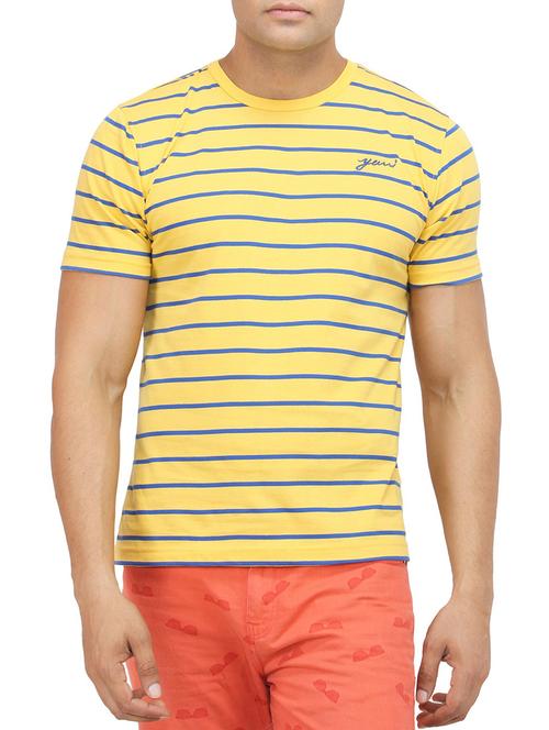 yellow cotton t-shirt - 10358959 - Very Small Image - 1
