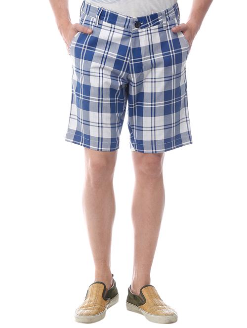blue cotton shorts - 10358999 - Very Small Image - 1