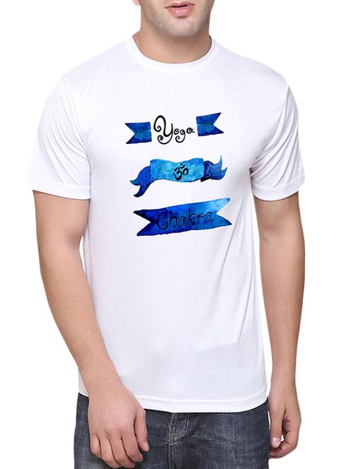 white colored , cotton digital printed tee- shirt - 10359235 - Very Small Image - 1