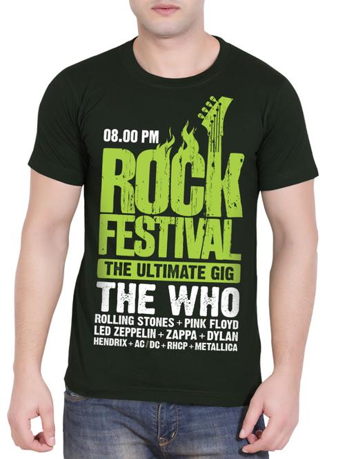 tantra black cotton tshirt - 10360827 - Very Small Image - 1