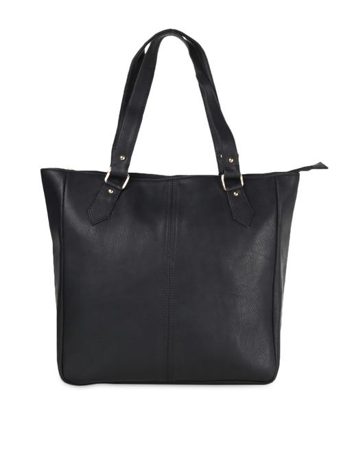 black leatherette tote - 1036637 - Very Small Image - 1
