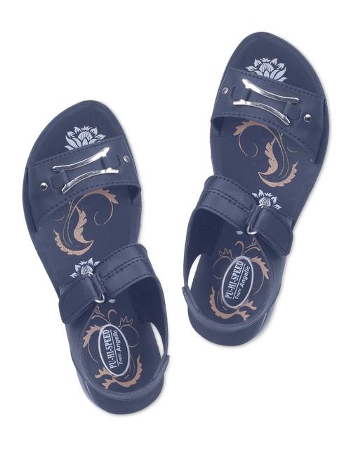 leatherette flat sandals - 1037295 - Very Small Image - 1