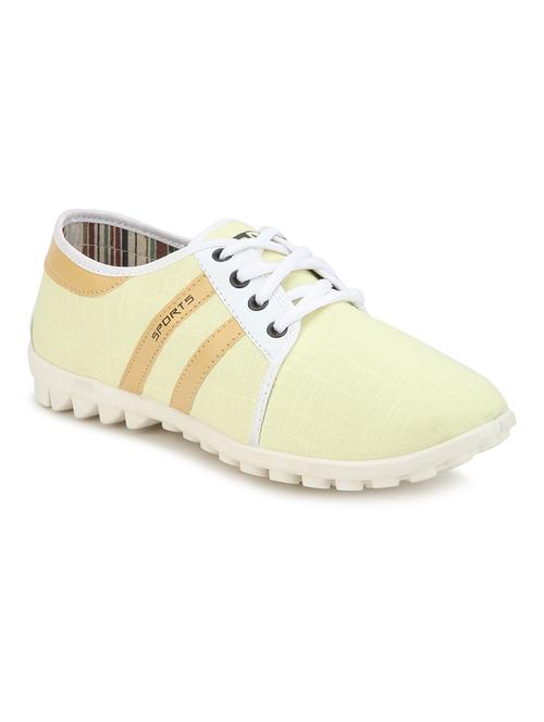 yellow canvas sneakers - 10372961 - Very Small Image - 1