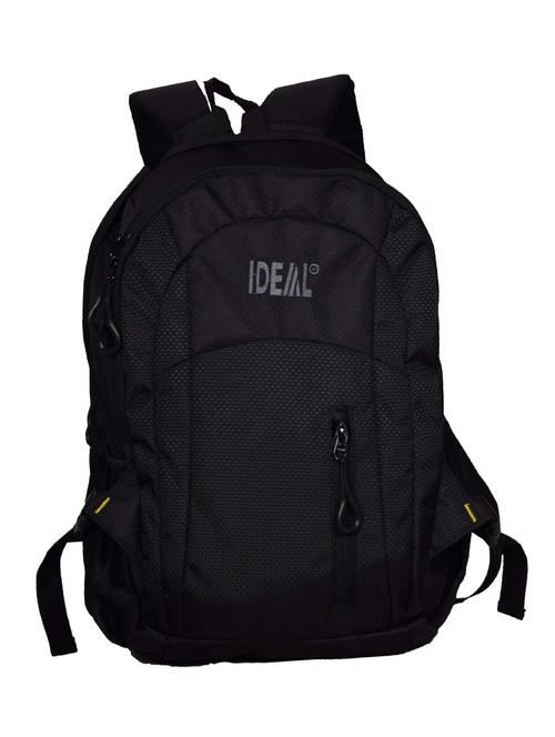 black canvas Laptop Backpack - 10373656 - Very Small Image - 1