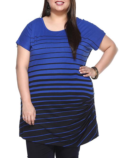 blue cotton tshirt - 10379709 - Very Small Image - 1