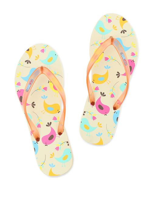 Larry The Bird Printed Rubber Flip-Flops - 1038495 - Very Small Image - 1