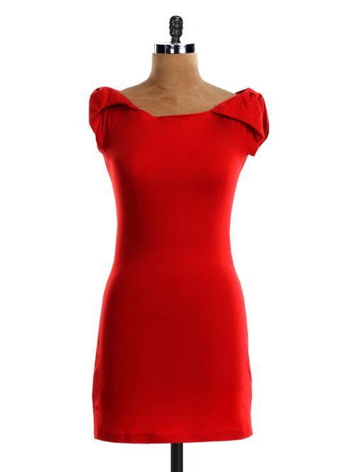red mini bodycon dress - 1038560 - Very Small Image - 1