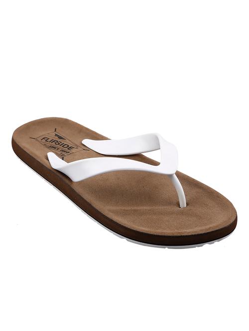 brown, white eva slippers, flip flops & sliders - 10393657 - Very Small Image - 1