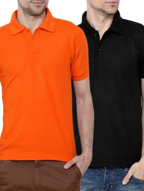 multi colored cotton t-shirt (set of 2) - 10393830 - Very Small Image - 1
