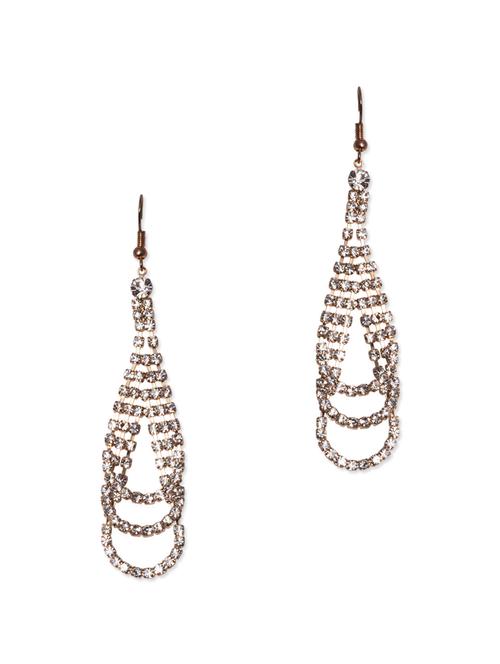 crystal studded  earrings - 1039470 - Very Small Image - 1