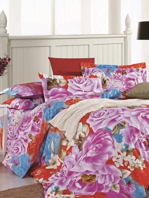 3d print double bed sheet with two pillow cover set - 10397434 - Very Small Image - 1