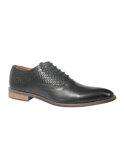 black leather derbies - 10397675 - Very Small Image - 1