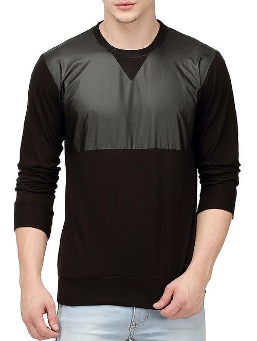 black cut and sew tshirt - 10399052 - Very Small Image - 1