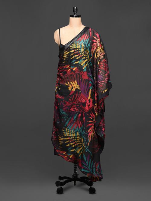 single shoulder waterfall dress - 1039952 - Very Small Image - 1