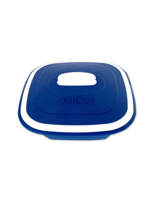 kitchen duniya solitaire double walled casserole, set of 1, 3 liter, electric blue - 10403597 - Very Small Image - 1