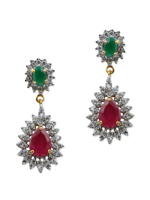 golden brass earring - 10406797 - Very Small Image - 1