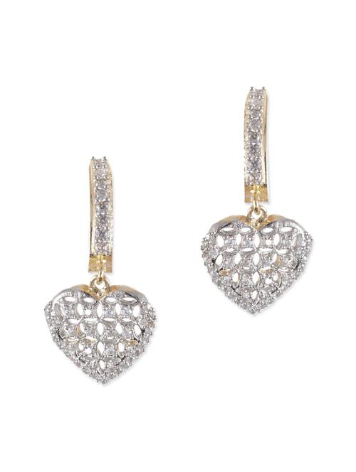 gold brass earring - 10406800 - Very Small Image - 1