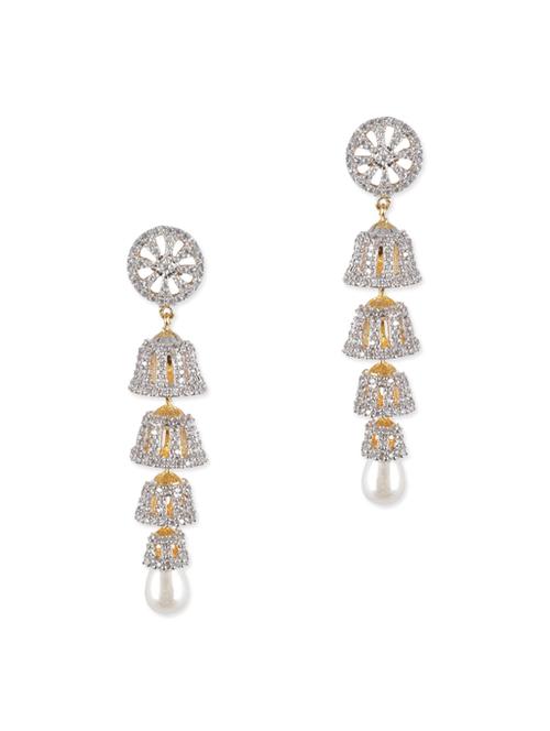 gold brass earring - 10406805 - Very Small Image - 1