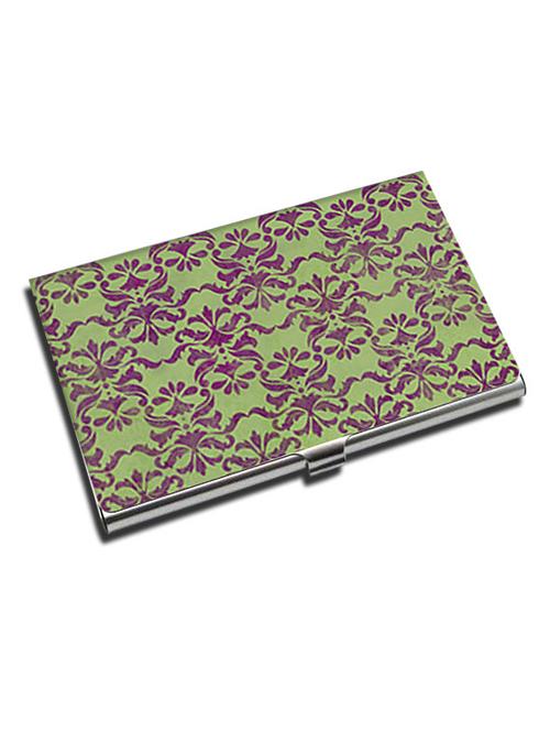 multicolor metal card holder - 10407788 - Very Small Image - 1