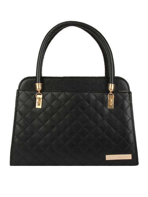 black leatherette handbag - 10416324 - Very Small Image - 1