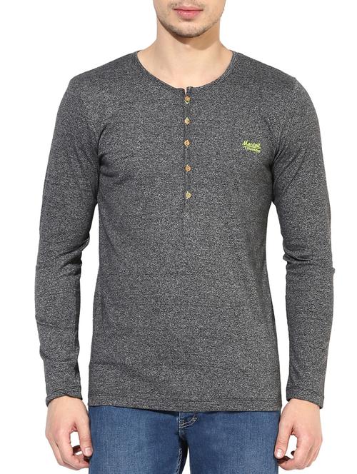 dark grey cottonpoly tshirt - 10416906 - Very Small Image - 1