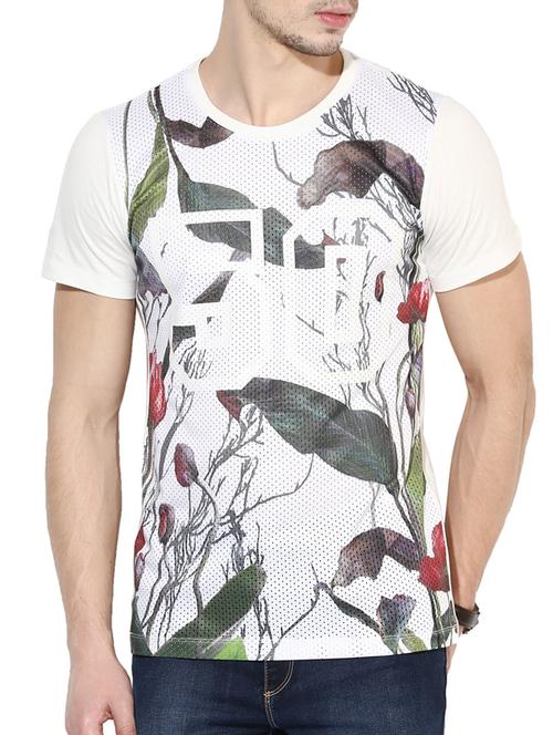 white cotton t-shirt - 10417089 - Very Small Image - 1