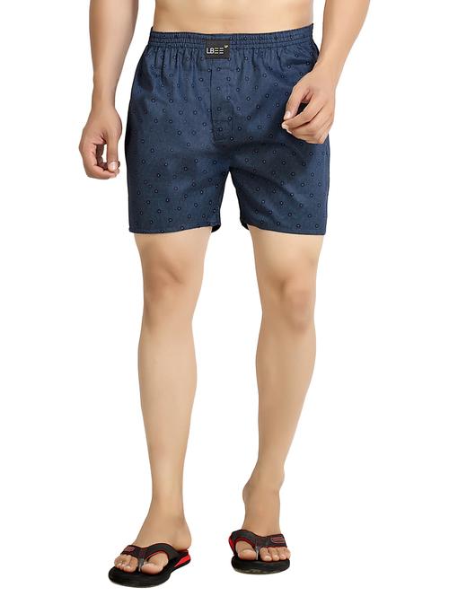 blue cotton boxer - 10417182 - Very Small Image - 1