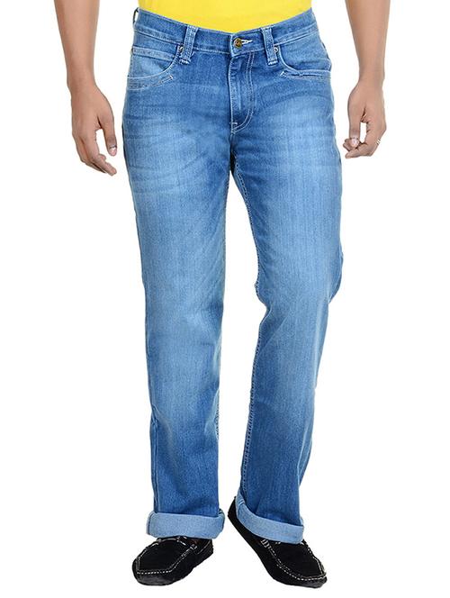 light blue cotton jeans - 10420328 - Very Small Image - 1