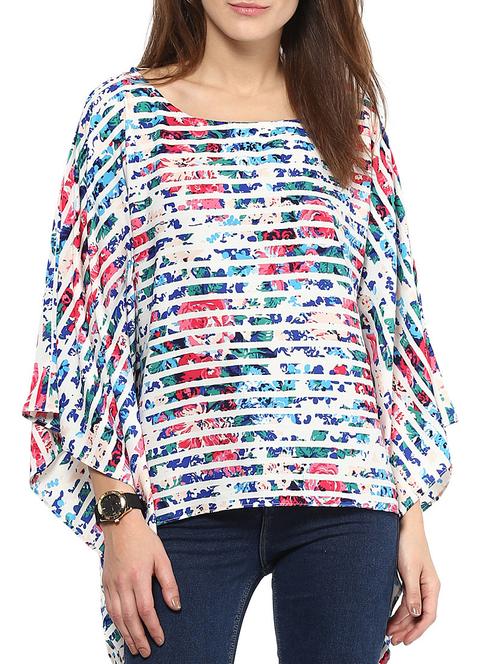 harpa offwhite crepe top - 10438501 - Very Small Image - 1