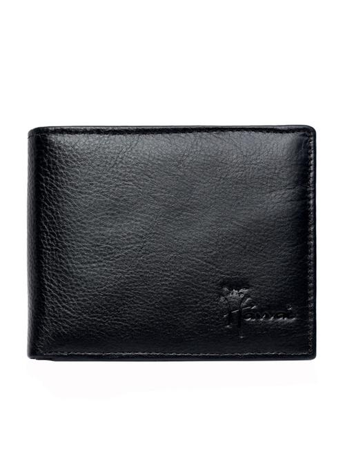black genuine leather wallet - 10444428 - Very Small Image - 1