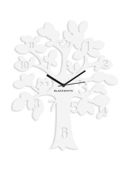 white animal house tree wall clock - 10447598 - Very Small Image - 1