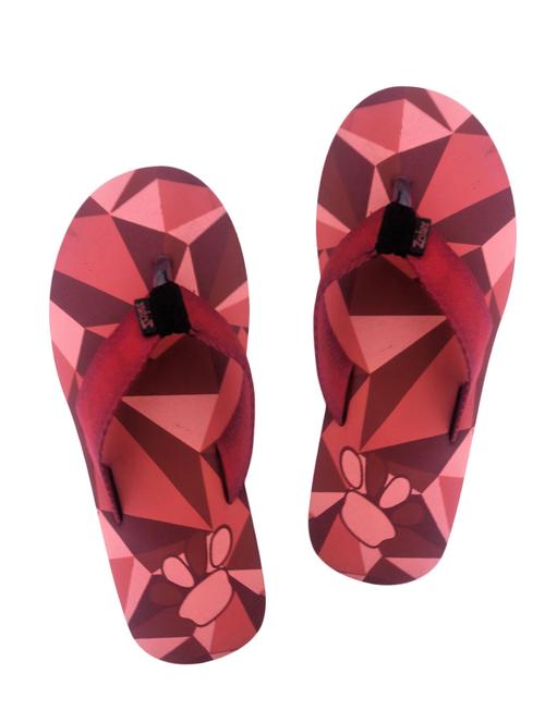 wine rubber flip flops - 10452695 - Very Small Image - 1