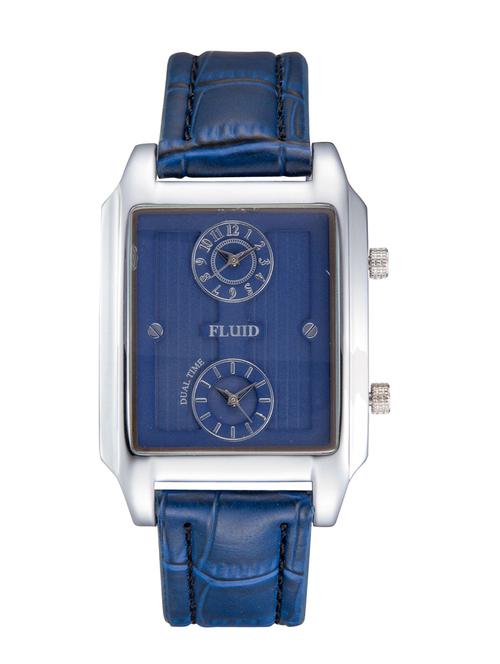 blue color, pvc- silicone analog  watch - 10453397 - Very Small Image - 1
