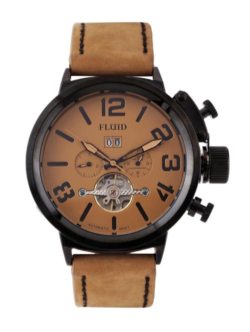 black color, pvc- silicone chronograph watch - 10453408 - Very Small Image - 1