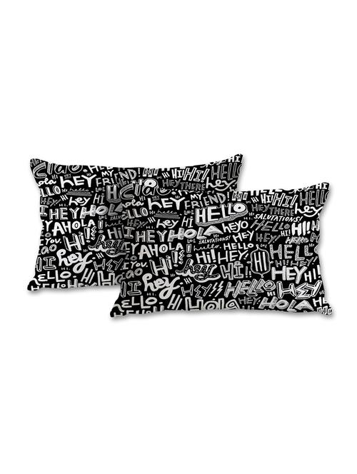hellos typography pillow cover - 10462027 - Very Small Image - 1