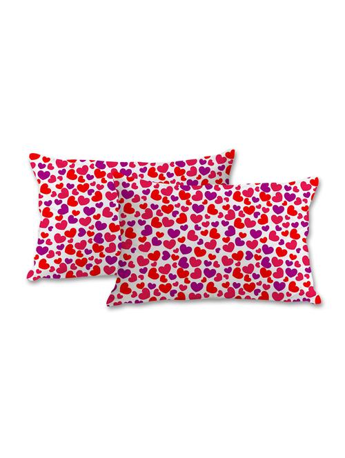 cute hearts print pillow cover - 10462034 - Very Small Image - 1