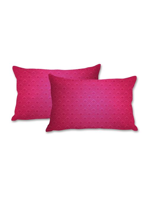 pink royal art pillow cover - 10462044 - Very Small Image - 1