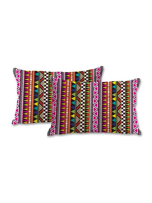 bright aztec print pillow cover - 10462322 - Very Small Image - 1