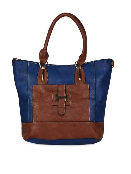 colour block leatherette handbag - 1048016 - Very Small Image - 1