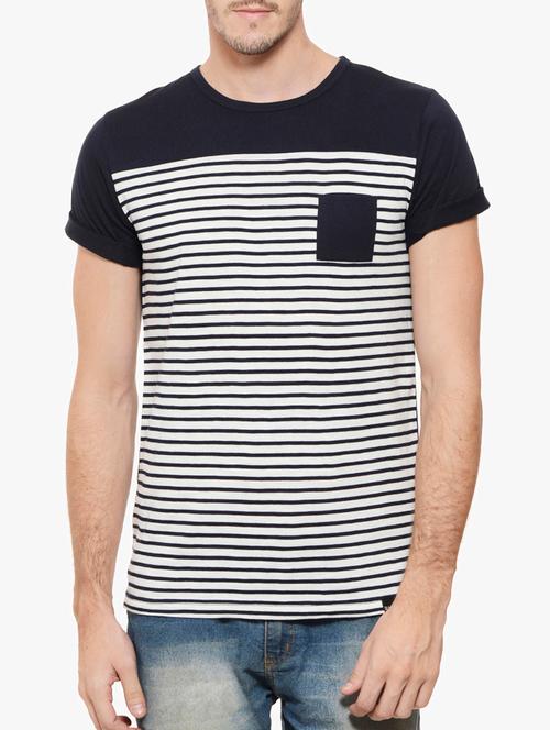 monochrome cotton t-shirt - 10481292 - Very Small Image - 1
