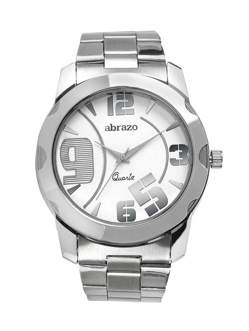 white colored metal alloy quartz watch - 10484777 - Very Small Image - 1